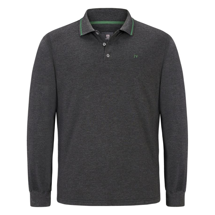 jan vanderstorm Jan Vanderstorm Shirt Ellis antraciet -