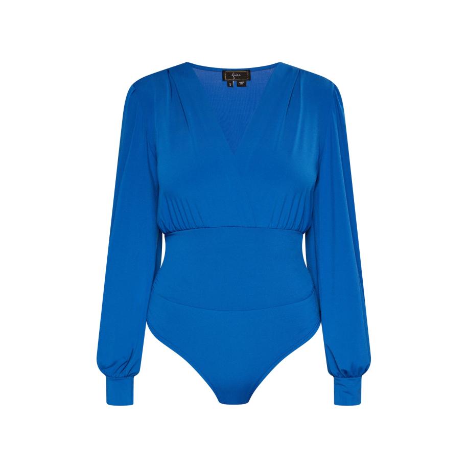 Faina faina Shirt body blauw -