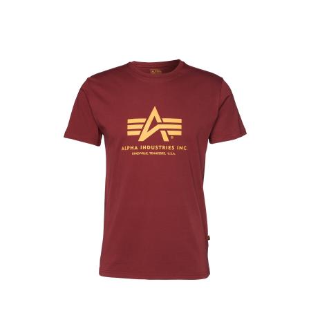 Alpha Industries ALPHA INDUSTRIES Shirt geel / karmijnrood