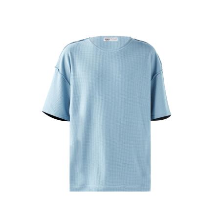 VAMOS CLO Shirt lichtblauw / wit