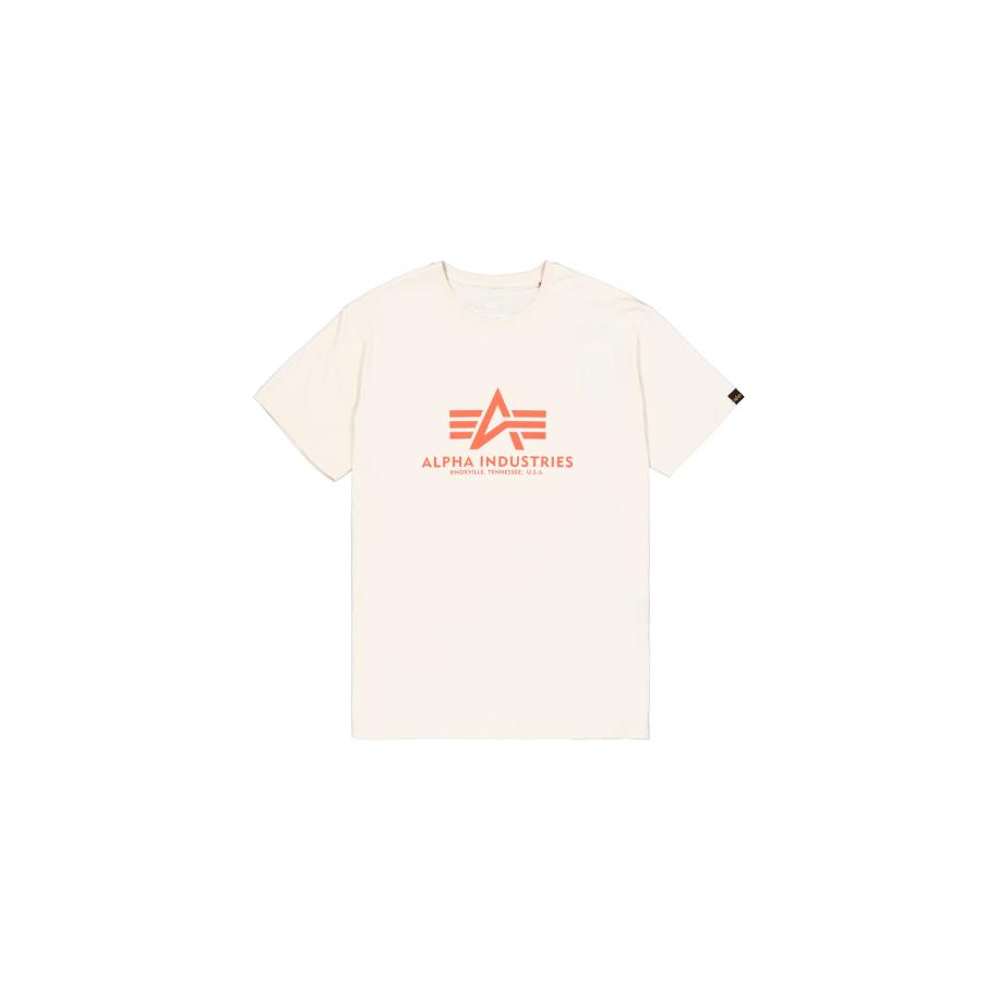 Alpha Industries ALPHA INDUSTRIES Shirt Carbon oranje / wit -