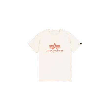 Alpha Industries ALPHA INDUSTRIES Shirt Carbon oranje / wit