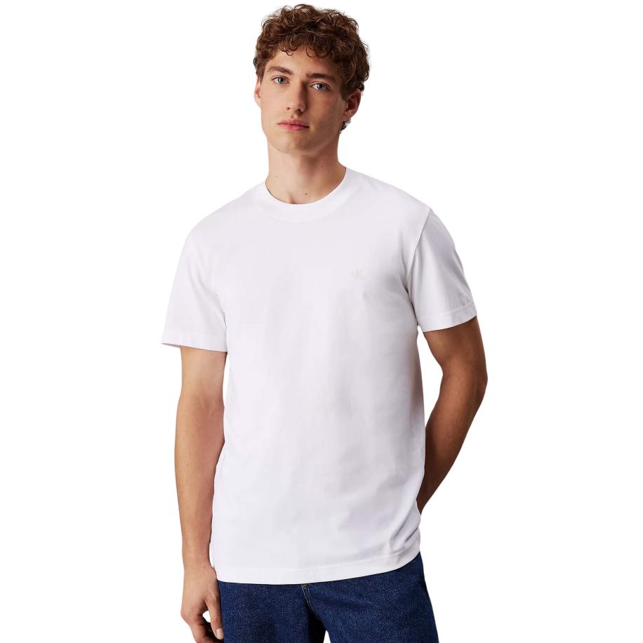 Calvin Klein Heavy Regular T-Shirt Wit