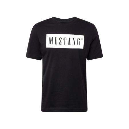 Mustang MUSTANG Shirt Austin zwart / offwhite
