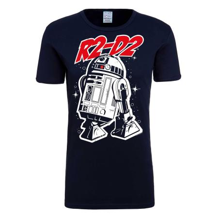 LOGOSHIRT Shirt R2-D2 donkerblauw