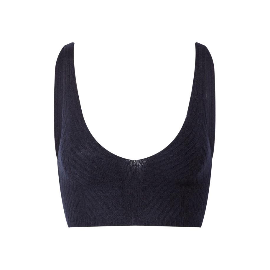 EDITED EDITED Gebreide top Silvia blauw -