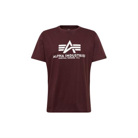 Alpha Industries ALPHA INDUSTRIES Shirt wijnrood / wit