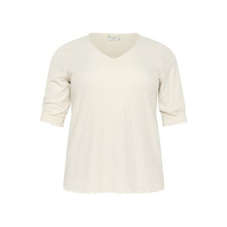 KAFFE CURVE Shirt wit