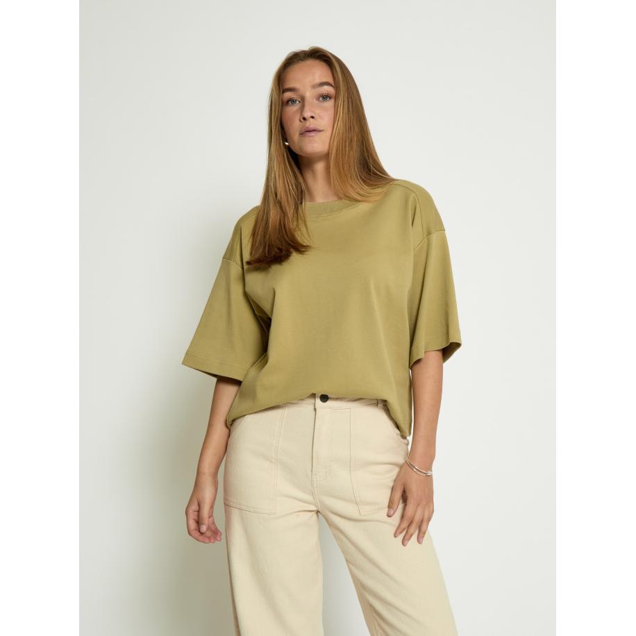 Peppercorn Shirt Fiola kaki Groen