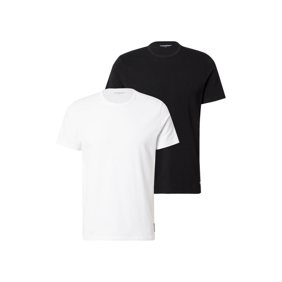 Emporio Armani Emporio Armani Shirt zwart / wit -