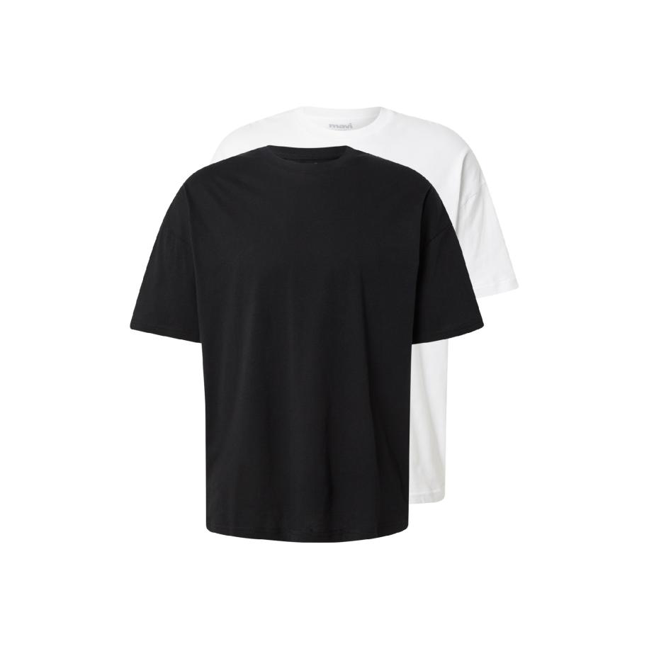 Mavi Mavi Shirt zwart / wit -