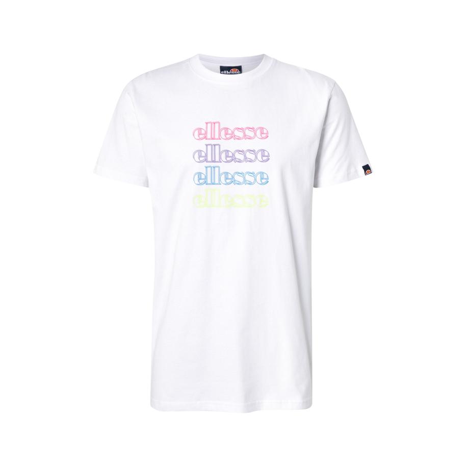 Ellesse ELLESSE Shirt CNYK lichtblauw / lichtgeel / lichtroze / wit -