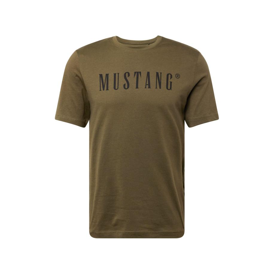 Mustang MUSTANG Shirt Austin lichtbruin / zwart -