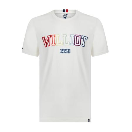 Williot Williot Shirt blauw / geel / rood / wit