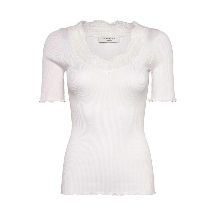 Rosemunde rosemunde Shirt Beatha wit -