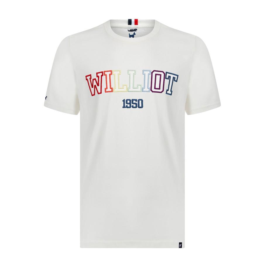 Williot Williot Shirt blauw / geel / rood / wit -