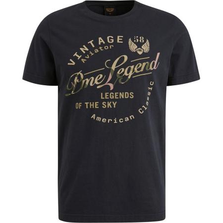 PME Legend T-Shirt Logo Artwork Navy