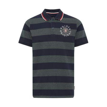 FQ1924 FQ1924 Shirt Peter donkerblauw / groen gemêleerd / kersrood / wit