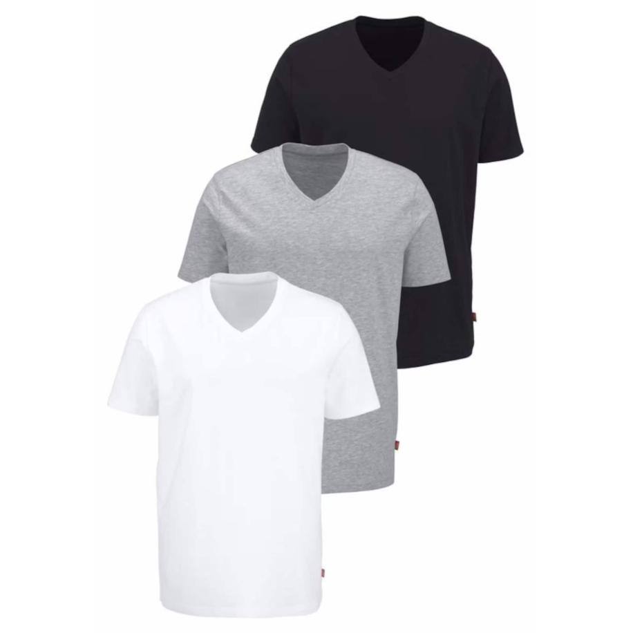 Bruno Banani Bruno Banani Shirt grijs / zwart / wit -