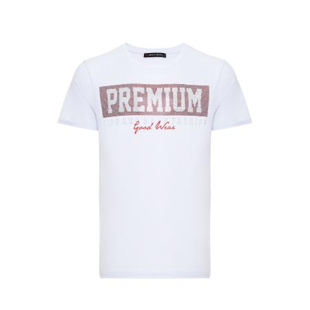 Cipo & Baxx CIPO & BAXX Shirt rood / wit