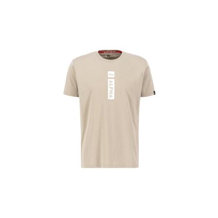 Alpha Industries ALPHA INDUSTRIES Shirt sand / wit