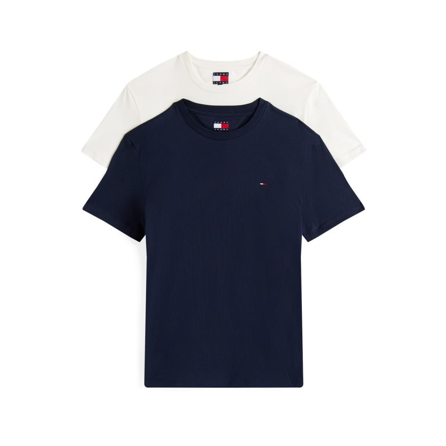 Tommy Jeans Tommy Jeans Shirt marine / wit -