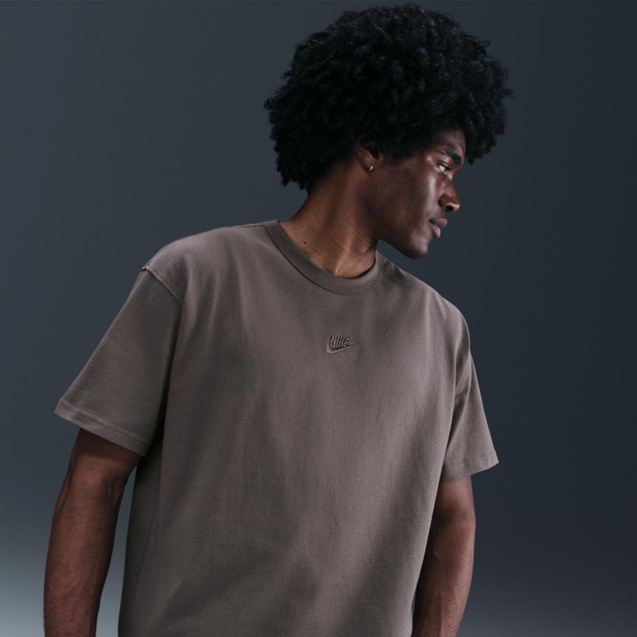 Nike Premium Essentials T-shirt voor heren - Grijs Grijs
