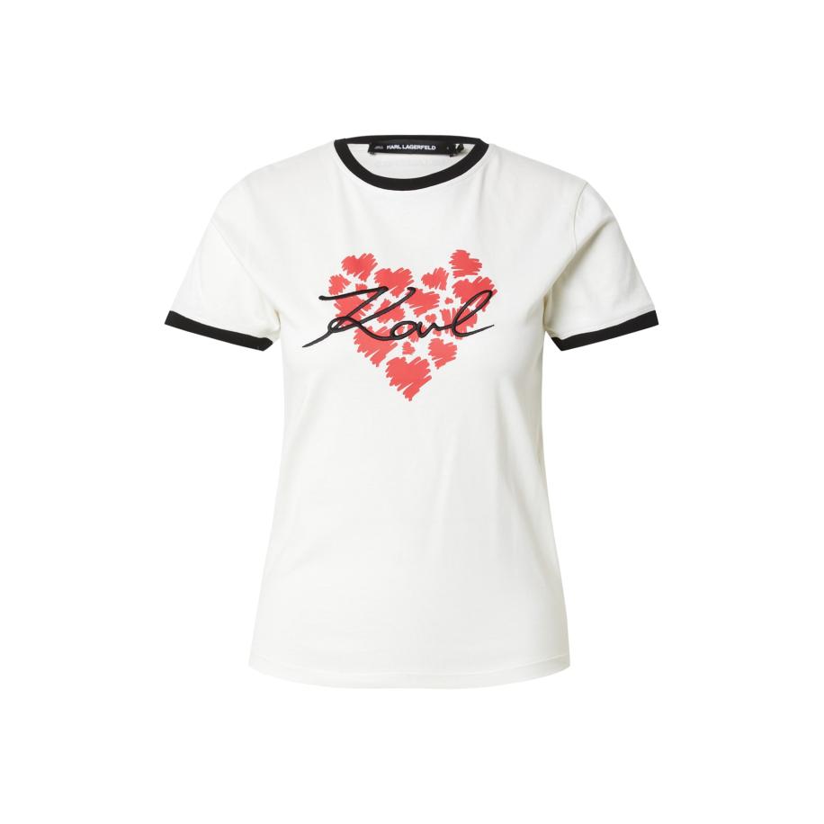 Karl Lagerfeld Karl Lagerfeld Shirt rood / zwart / natuurwit -