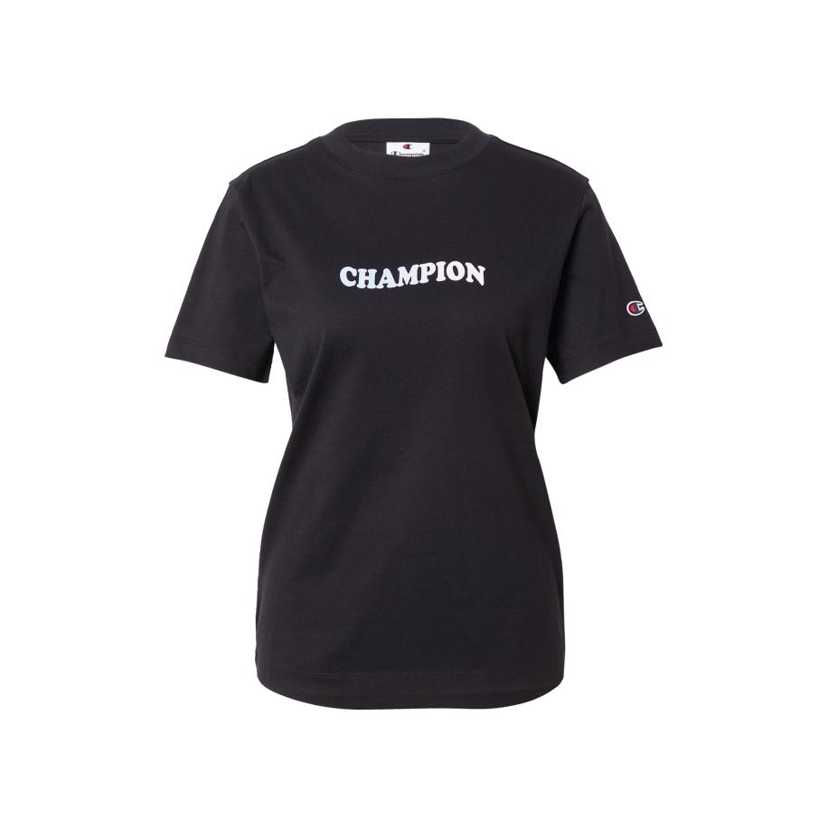 Champion Authentic Athletic Apparel Champion Authentic Athletic Apparel Shirt blauw / donkeroranje / zwart / wit -