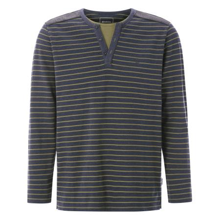 BABISTA BABISTA Shirt Gavino donkerblauw / kaki