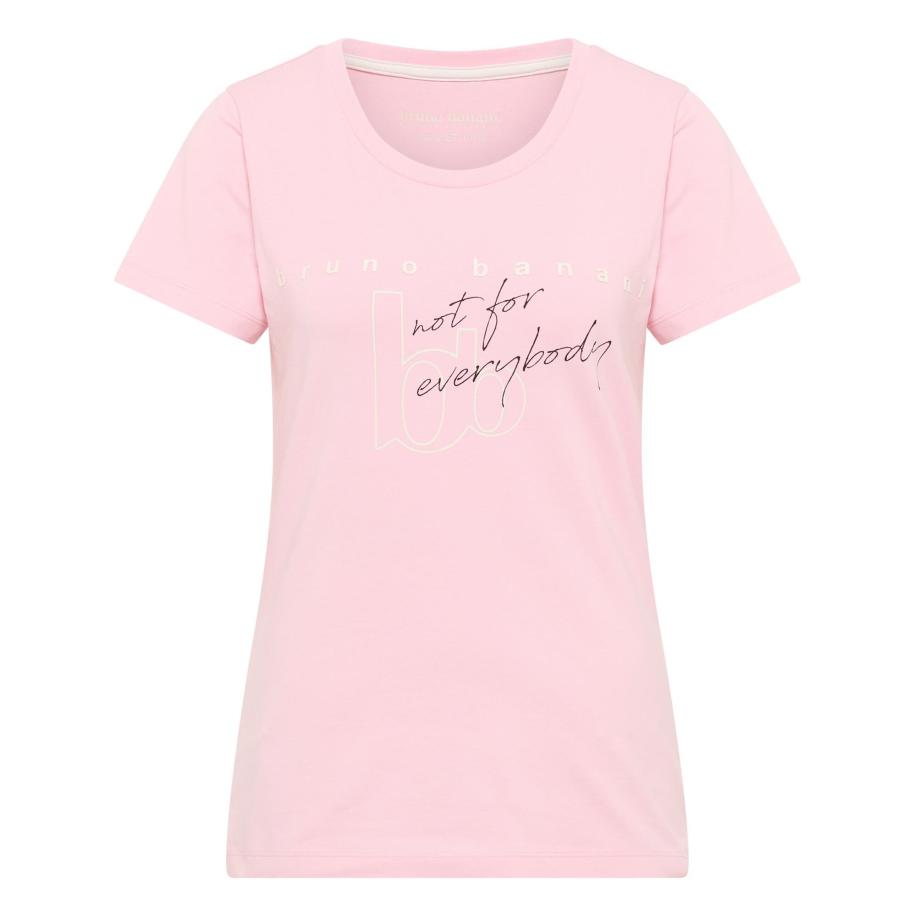 Bruno Banani Bruno Banani Shirt Delaney rosa / zwart / wit -