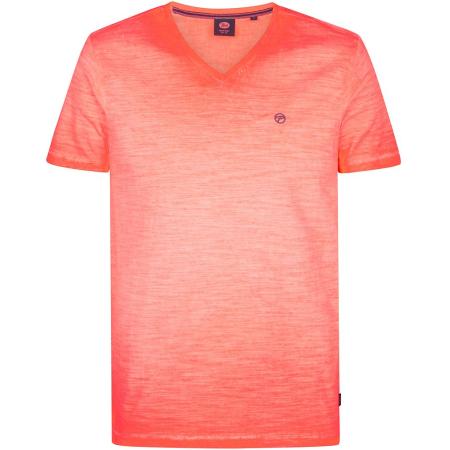 Petrol T-Shirt Stingray Bright Coral