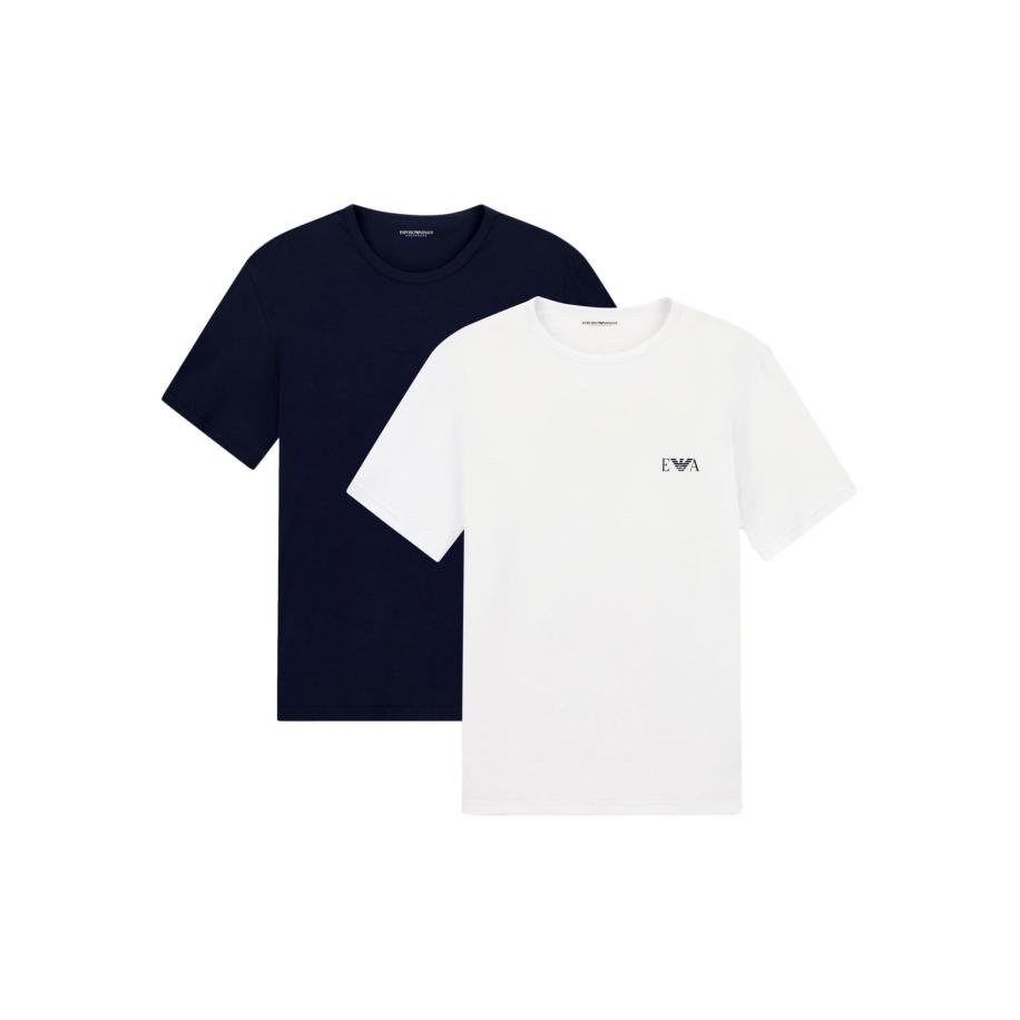 Emporio Armani Emporio Armani Shirt zwart / wit -
