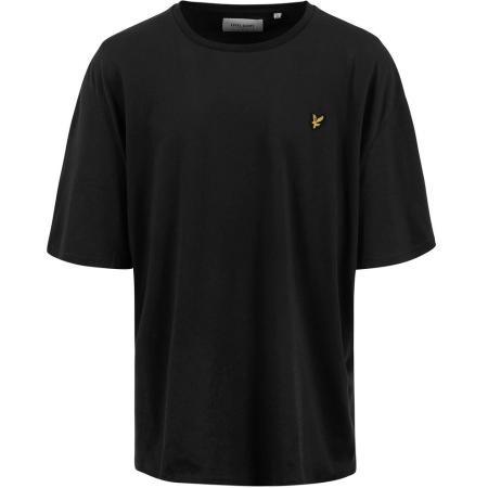 Lyle and Scott T-shirt Plussize Zwart