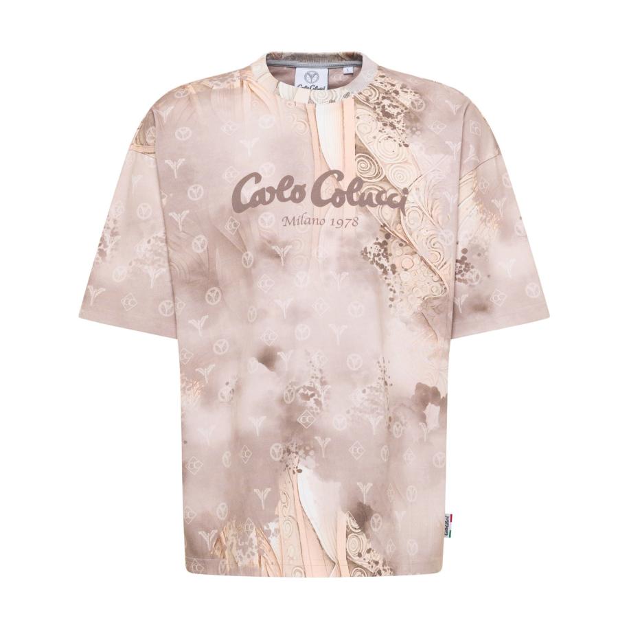 carlo colucci Carlo Colucci Shirt Eidenberger beige / crème / eierschaal -