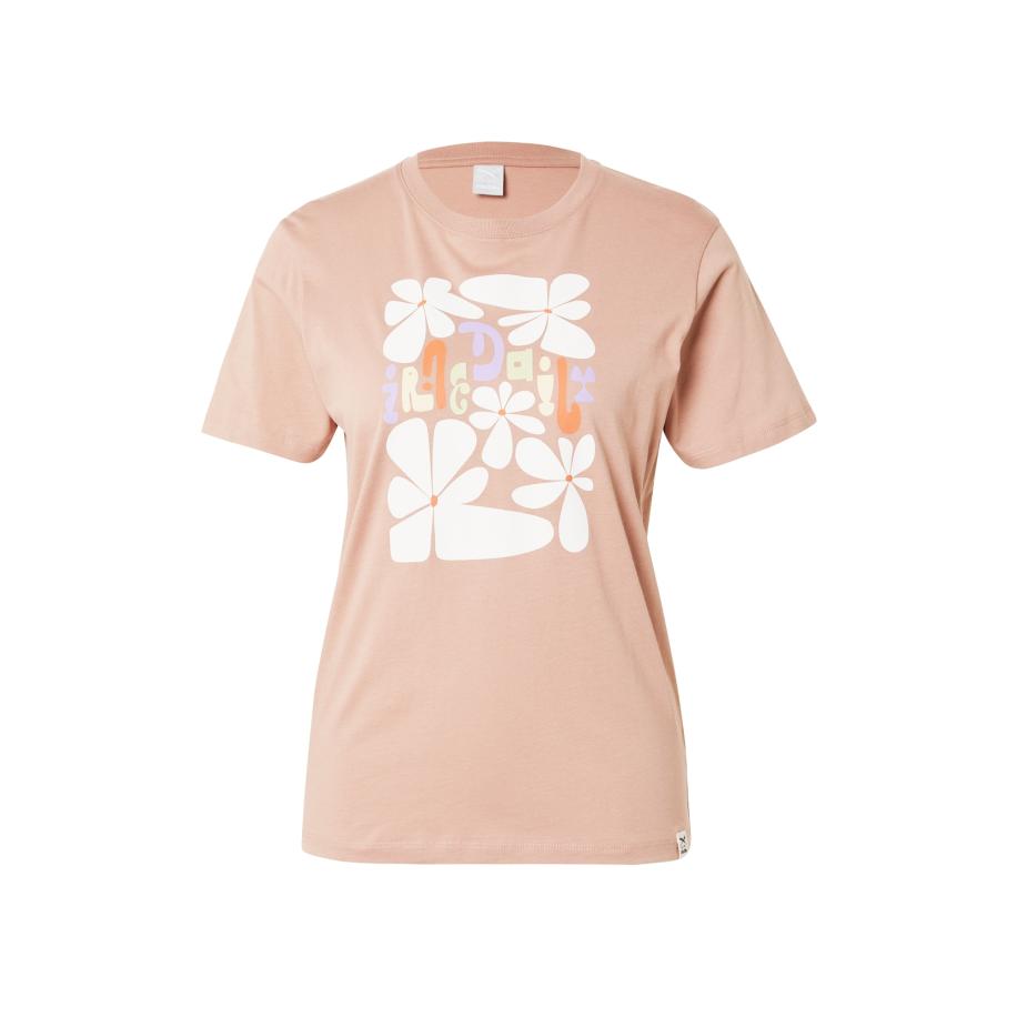 Iriedaily Iriedaily Shirt De La Fleur pasteelgeel / sering / pasteloranje / wit -