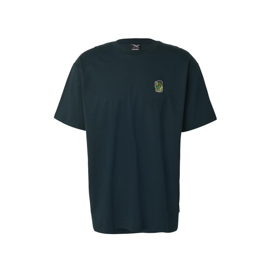 Iriedaily Iriedaily Shirt Franken Cat appel / donkergroen -