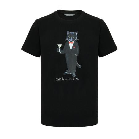 Maniita Lacitta CAT by Maniita Lacitta Shirt DANDY CAT zwart