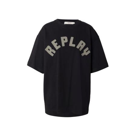 Replay REPLAY Shirt mosterd / zwart