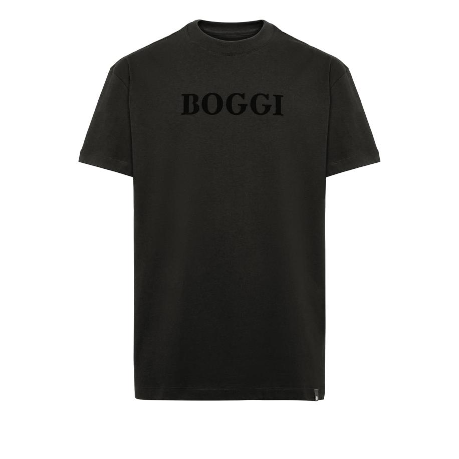 Boggi Milano Shirt zwart Zwart