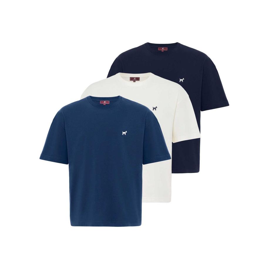 Williot Williot Shirt marine / navy / wit -