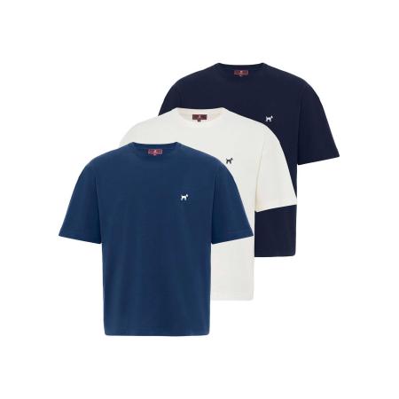 Williot Williot Shirt marine / navy / wit