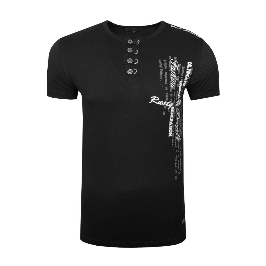 Rusty Neal Rusty Neal Shirt zwart -