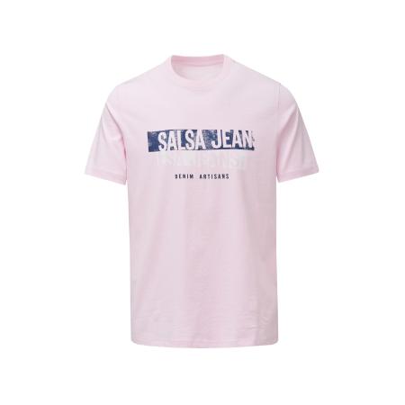 Salsa Salsa Jeans Shirt blauw / rosa