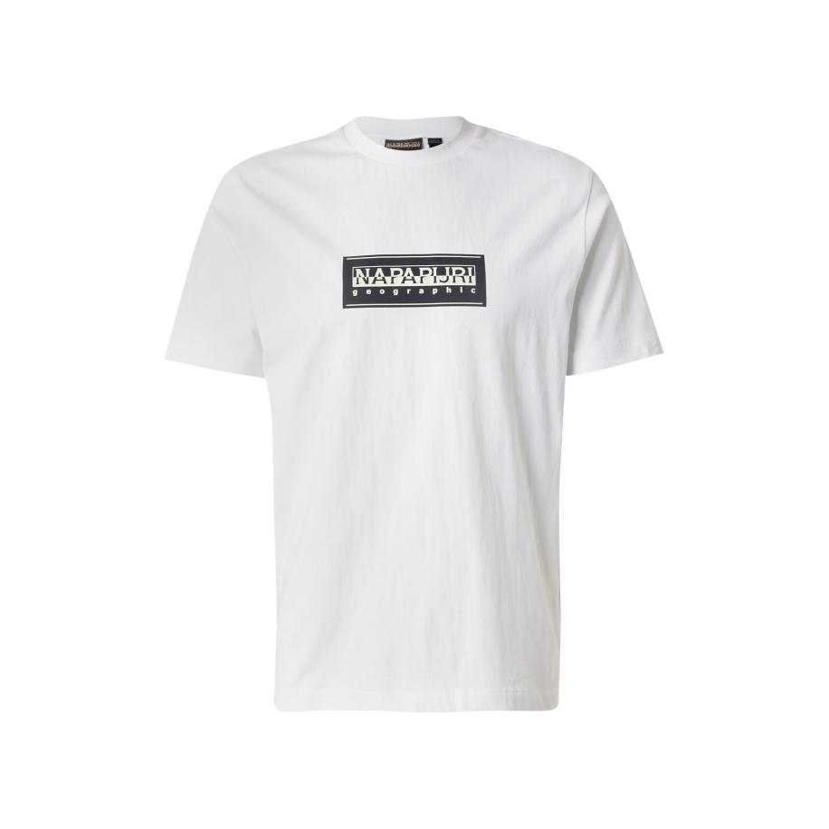 Napapijri NAPAPIJRI Shirt zwart / wit -