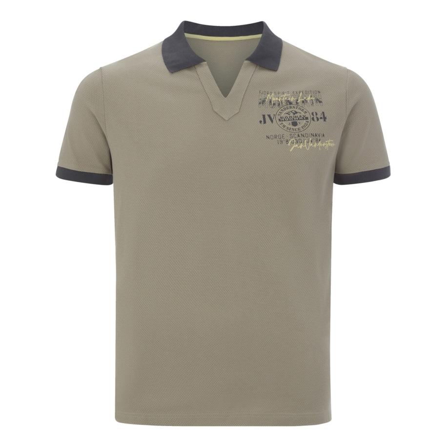 jan vanderstorm Jan Vanderstorm Shirt Volkur grijs / greige -