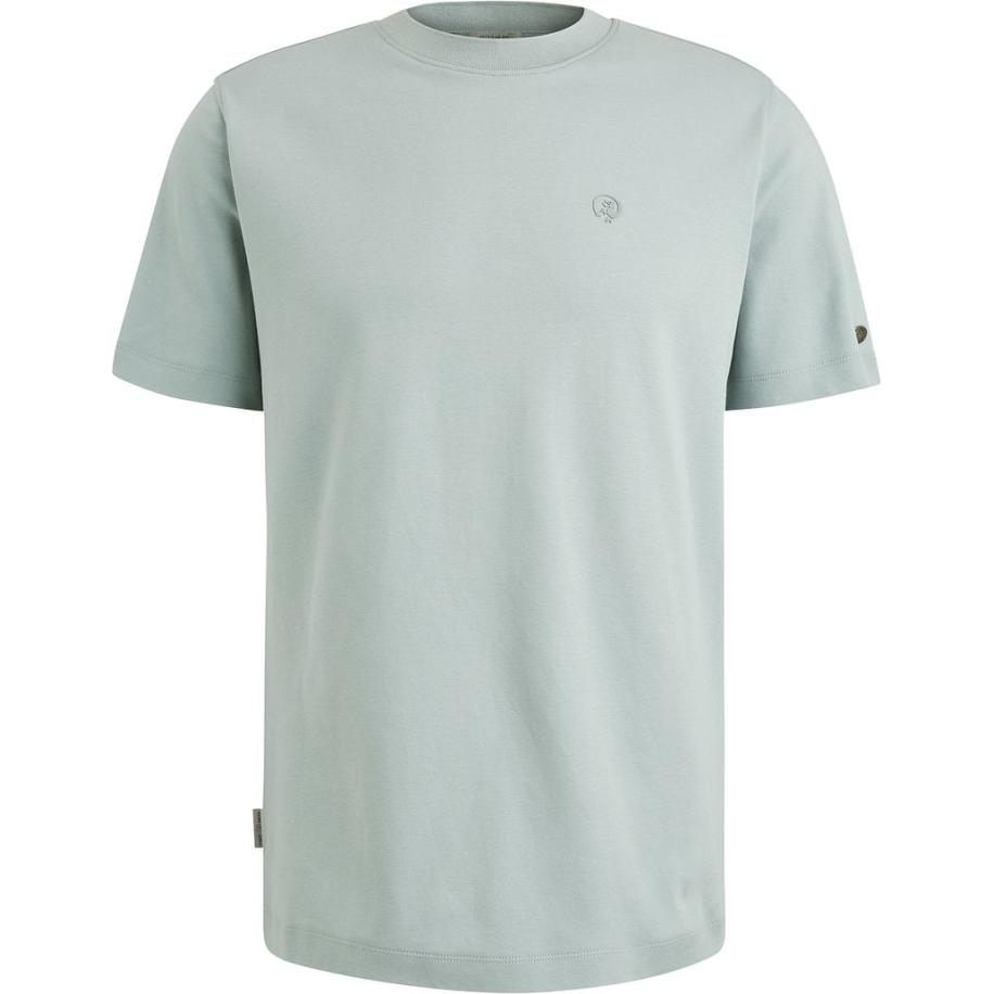 Cast Iron T-shirt Aqua Blauw