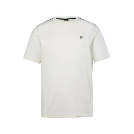 JAY-PI JAY-PI Shirt donkergroen / offwhite