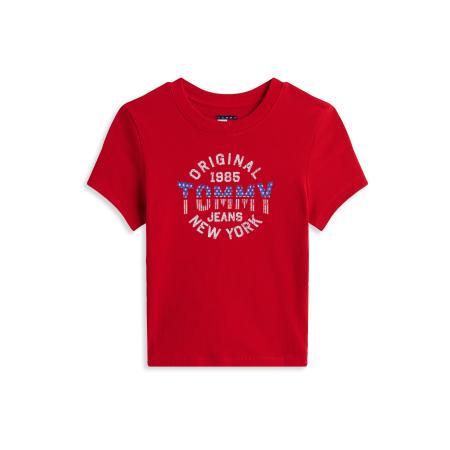 Tommy Jeans Tommy Jeans Shirt New York blauw / rood / offwhite