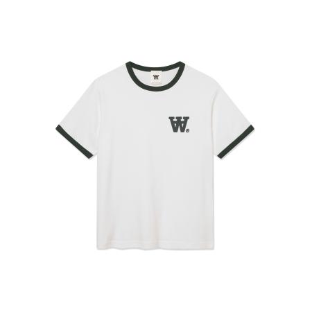 WOOD WOOD Shirt WWParker zwart / wit